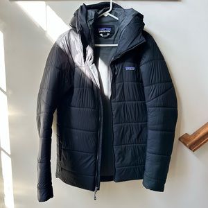 Black Patagonia Hyper Puff Hoody, Size Medium